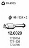 ASSO 12.0020 Catalytic Converter